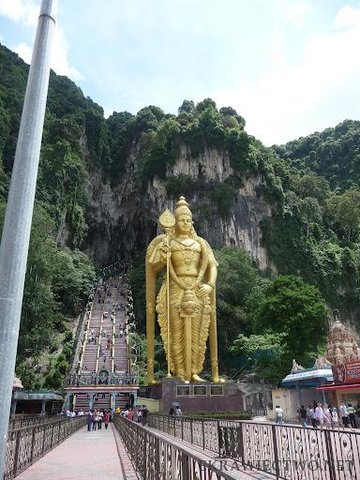 Hinduska światynia w Batu Caves